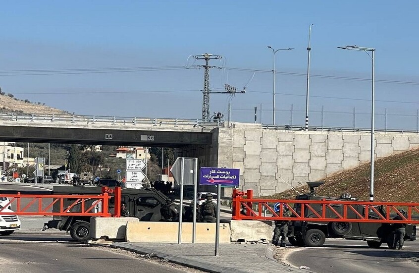 مشاهد لعملية إطلاق النار في قلقيلية