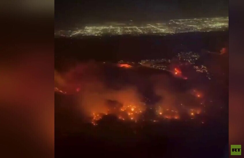 حرائق هائلة تستمر في إبادة كاليفورنيا