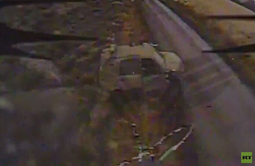 طائرة "FPV" المسيرة الروسية تدمر نظام حرب إلكتروني لأوكرانيا