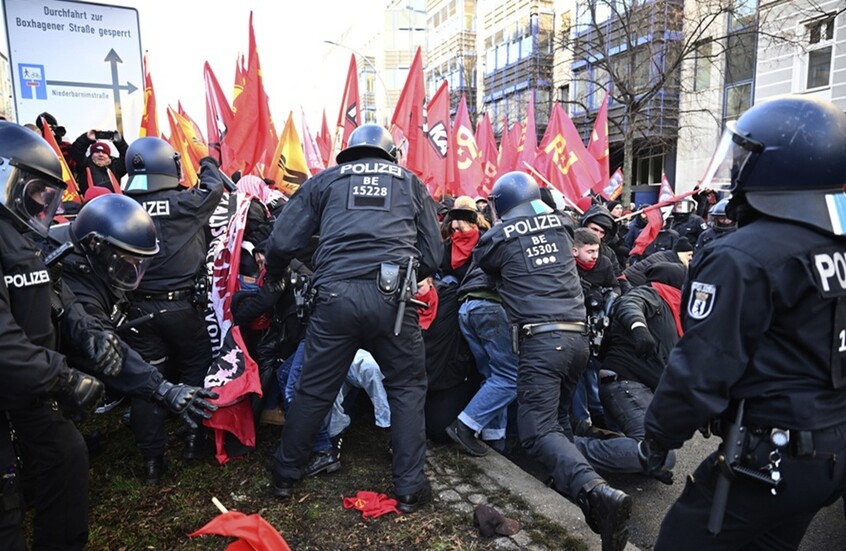 ألمانيا: أعمال عنف مجددا خلال مسيرة إحياء ذكرى القائدين الشيوعيين ليبكنشت ولوكسمبورغ