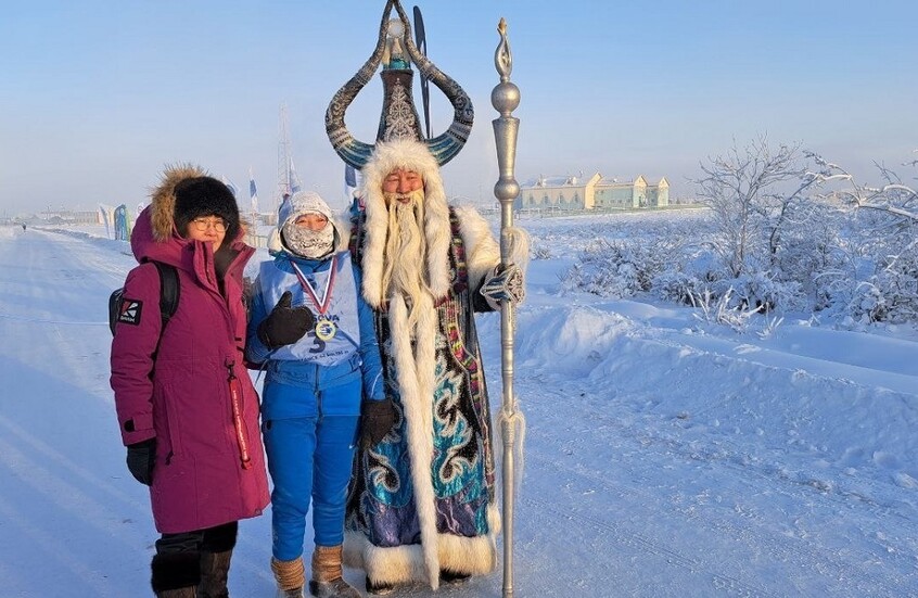 47 درجة تحت الصفر.. ماراثون وسط برد قارس في روسيا (فيديو)