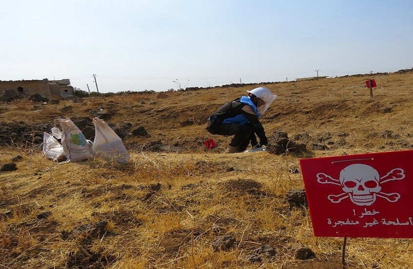 تحذير أممي من مخاطر الذخائر غير المنفجرة على أطفال سوريا بعد مقتل 116 منهم بسببها