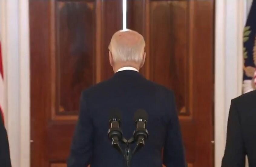 صحفية تحرج بايدن في ختام المؤتمر الصحفي للإعلان عن اتفاق وقف إطلاق النار بين حماس وإسرائيل (فيديو)