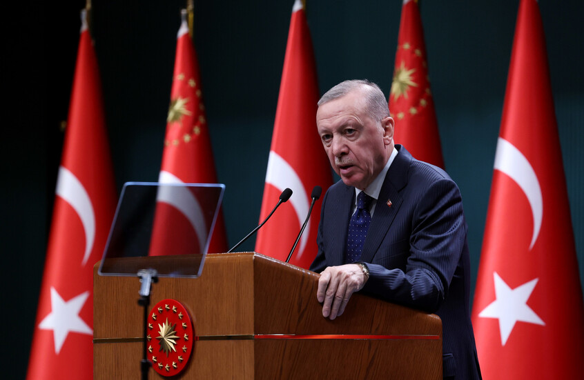 أردوغان: رغم سقوط أكثر من 50 ألف شهيد.. غزة لم تستسلم ولم يستطع أحد السيطرة عليها