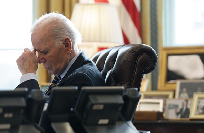 بايدن يسدل الستار على ولايته الرئاسية بعبارة سوقية جديدة ضد بوتين