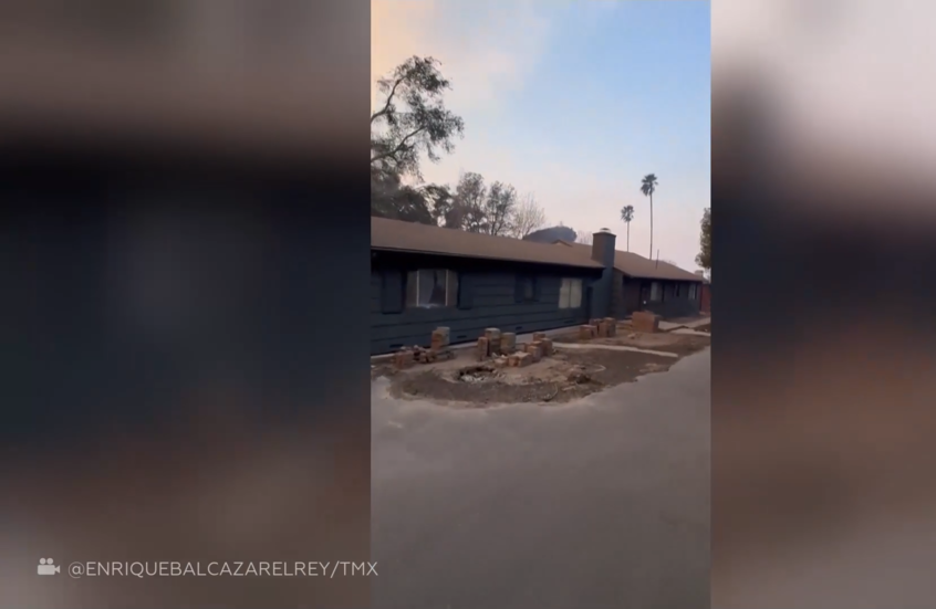 معجزة في الجحيم.. نجاة منزل وحيد في حي التهمته حرائق لوس أنجلوس بالكامل