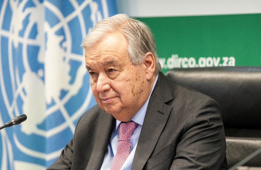 غوتيريش: خطر تقسيم سوريا قائم وإسرائيل قد تستغل الفرصة وتضم الضفة الغربية