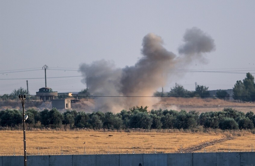 مراسلنا: إصابة 9 أشخاص في جرابلس شمال سوريا بهجوم صاروخي