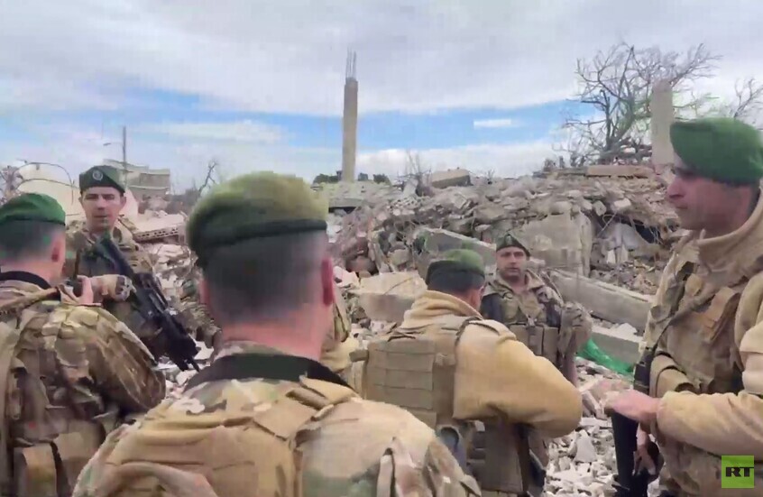 قوات الجيش اللبناني تتقدم نحو بلدة مارون الراس