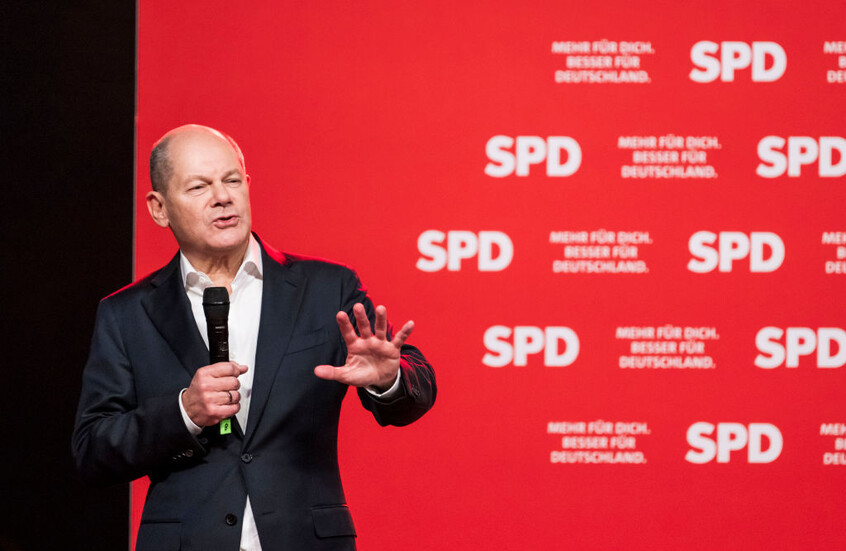 المستشار الألماني يدين مجددا أي مساع للتوسع الإقليمي