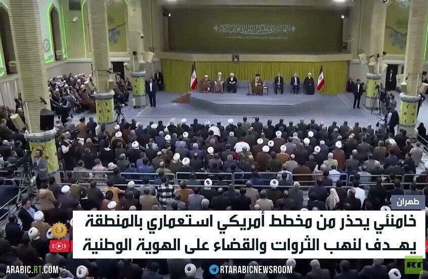 خامنئي يحذر من مخطط أمريكي استعماري