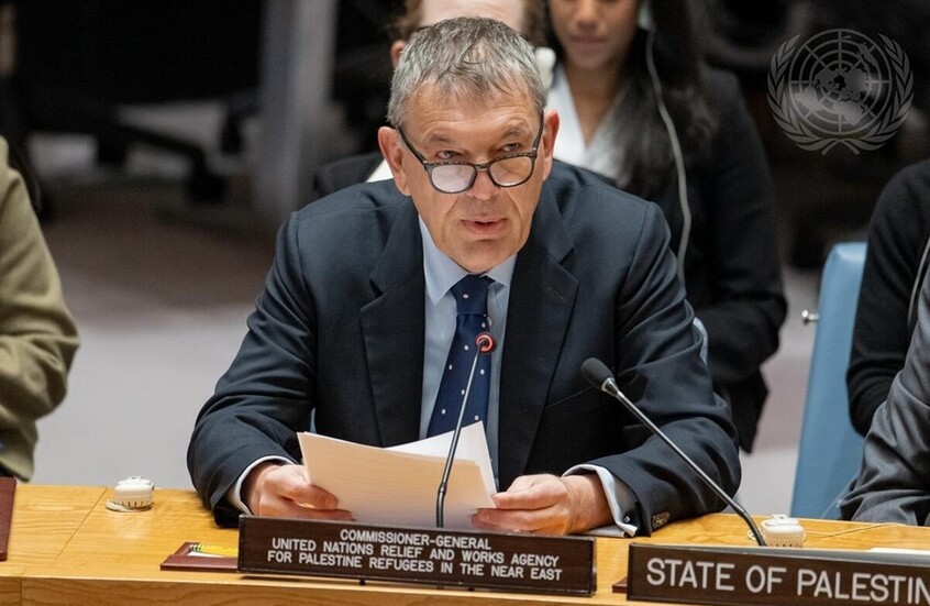 لازاريني يحذر من "كارثة" بسبب تشريع إسرائيلي مجحف بحق "الأونروا" ويدعو مجلس الأمن للتدخل