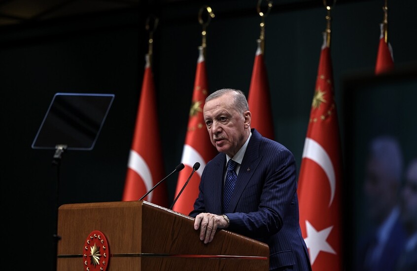 أردوغان: "من سوريا إلى غزة.. التاريخ يكتب من جديد"