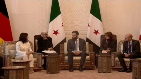 أحمد الشرع يلتقي مع وزير الخارجية الفرنسي جان نويل بارو ونظيرته الألمانية أنالينا بيربوك في دمشق