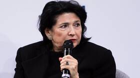 رئيسة جورجيا السابقة تحصل على منحة من معهد أبحاث أمريكي