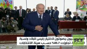 إغلاق مراكز الاقتراع في بيلاروس