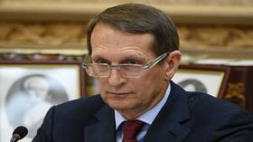 ناريشكين يتحدث عن محاولات لتزوير تاريخ الحرب العالمية الثانية