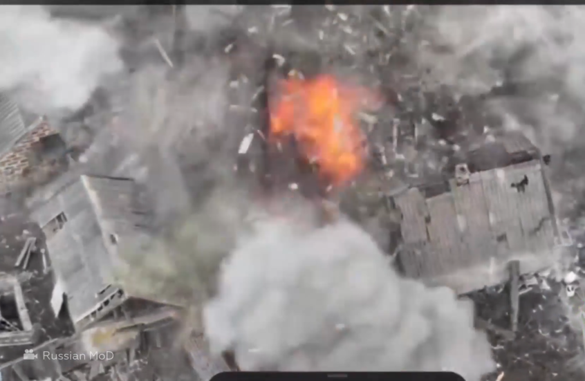 مشاهد من تحرير الجيش الروسي نوفوفاسيليفكا في جمهورية دونيتسك الشعبية