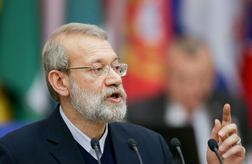 لاريجاني: الولايات المتحدة وإسرائيل تعملان على إثارة الفوضى بالمنطقة ويجب أن نكون يقظين