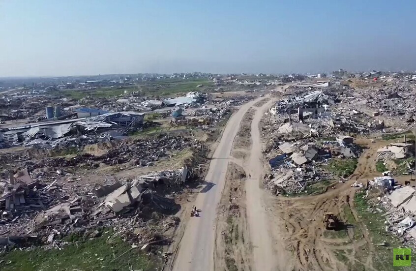 قطاع غزة.. مشاهد للدمار الذي لحق بقطاع نتيجة الحرب الإسرائيلية