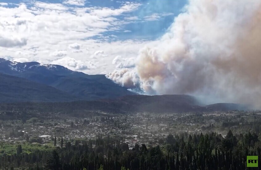 الأرجنتين.. حرائق في مقاطعة باتاغونيا تدمر 3000 هكتار من الغابات