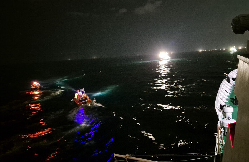 3 قتلى و7 مفقودين بغرق سفينة صيد قبالة سواحل كوريا الجنوبية