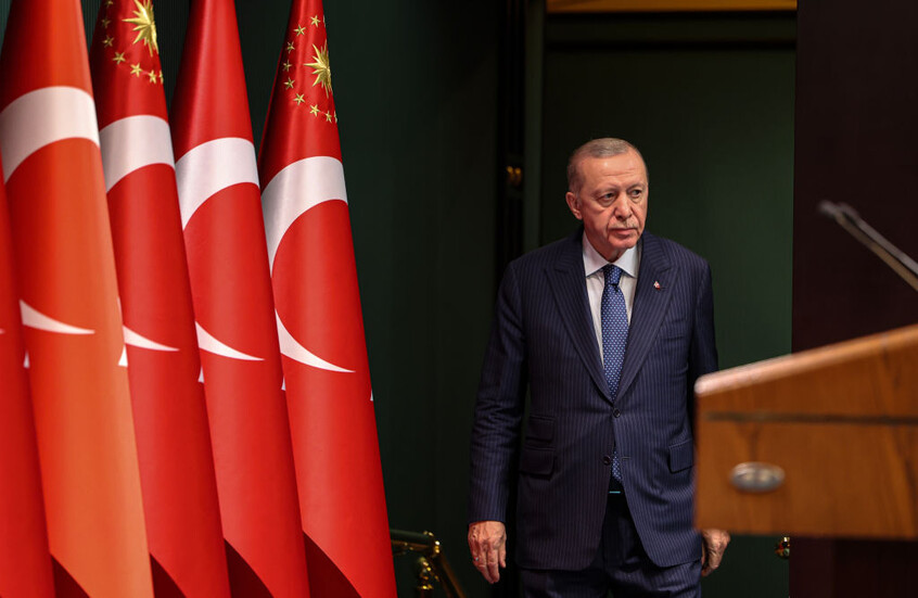 أردوغان: يجب إنهاء الاحتلال الإسرائيلي فورا وإقامة دولة فلسطينية