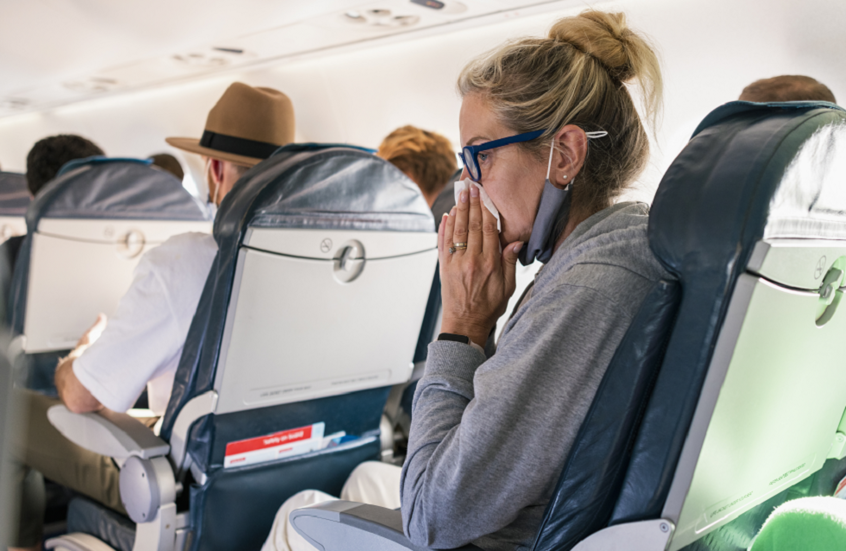 عواقب غير متوقعة للسفر بالطائرة أثناء الإصابة بنزلة برد