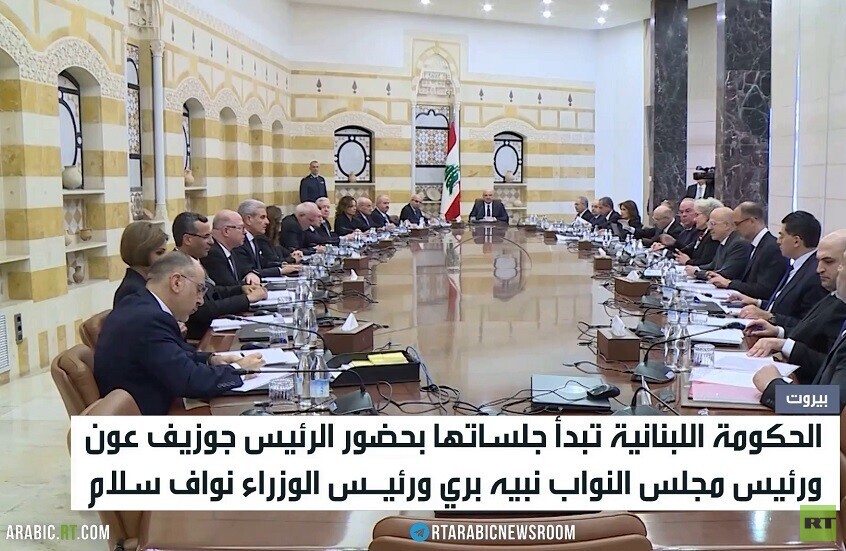 لبنان.. الحكومة الجديدة تباشر أعمالها