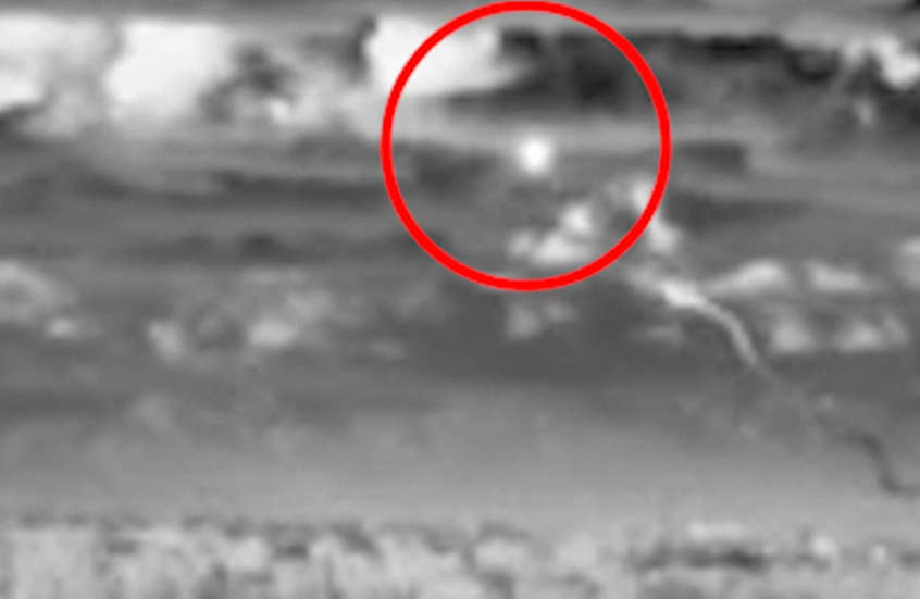 إسرائيل تنشر لقطات لإطلاق صاروخ من غزة