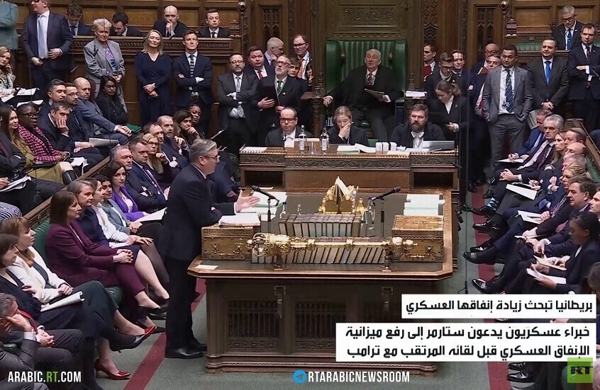 بريطانيا تبحث زيادة إنفاقها العسكري