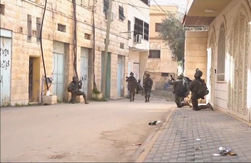 فيديو إسرائيلي يوثق عملية عسكرية للجيش في جنين