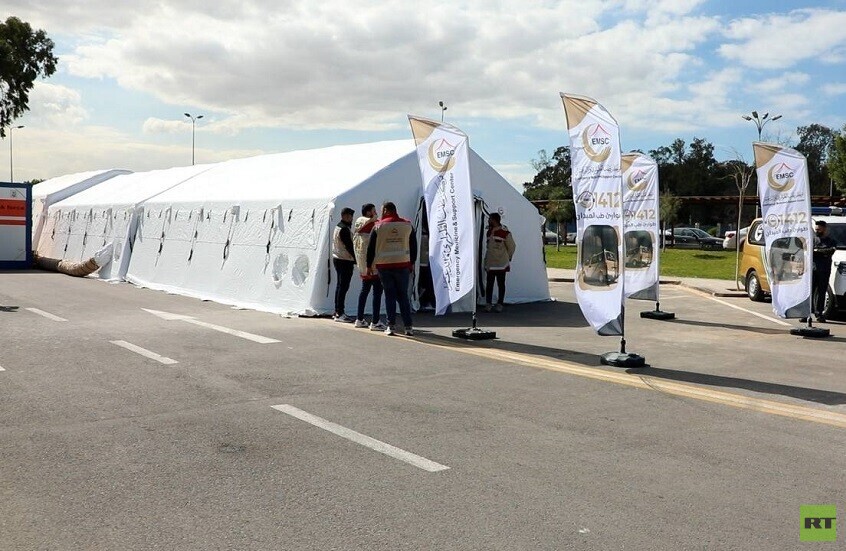 ليبيا وفلسطين توقعان اتفاقيات لدعم القطاع الصحي في غزة وإرسال مستشفى ميداني (صور)