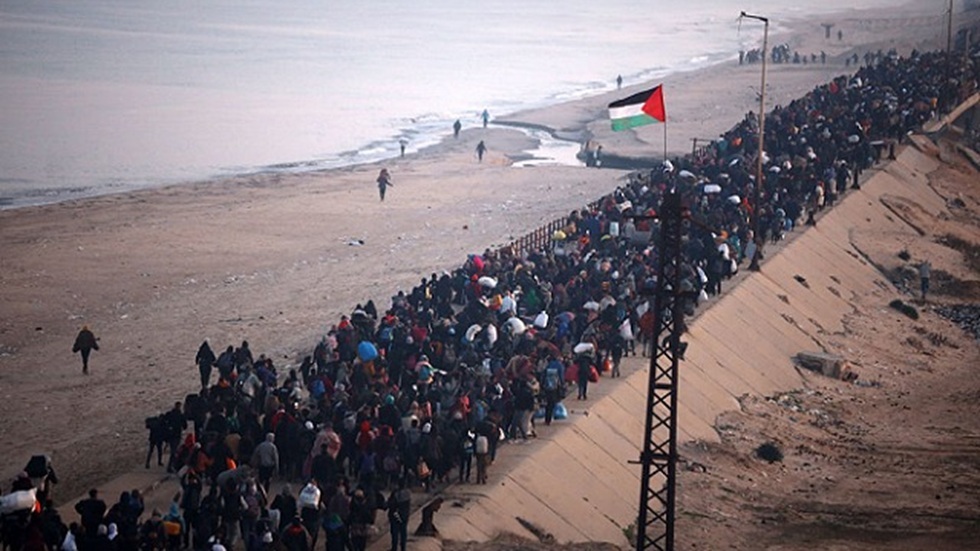 ترامب: لا بديل للفلسطينيين سوى مغادرة غزة
