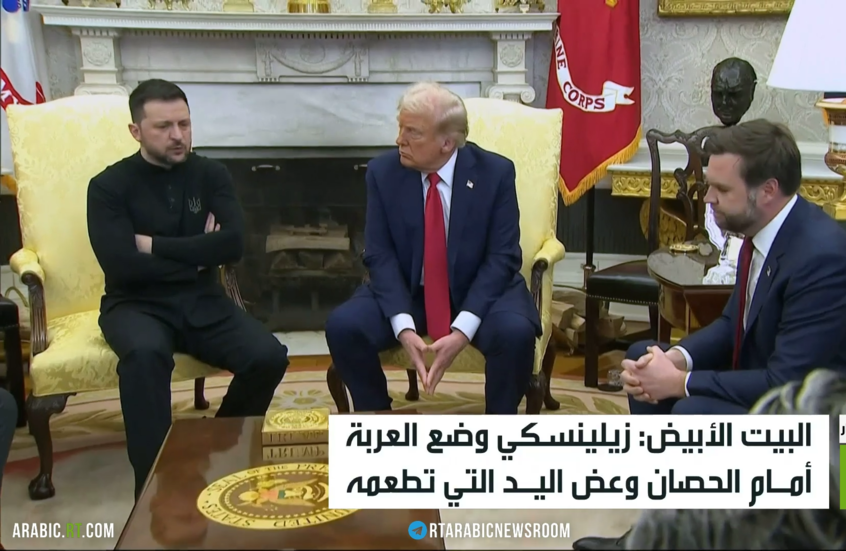 البيت الأبيض: زيلينسكي عض يدا تطعمه