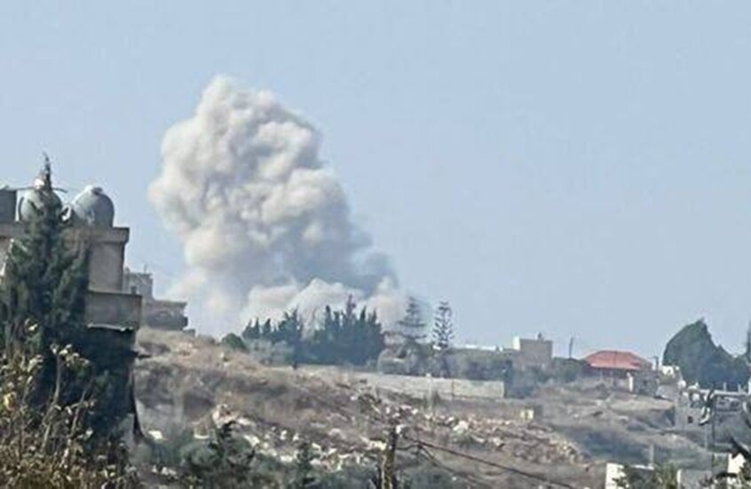 مراسلنا: 3 ضربات إسرائيلية تستهدف سيارة واحدة في جنوب لبنان (صورة)