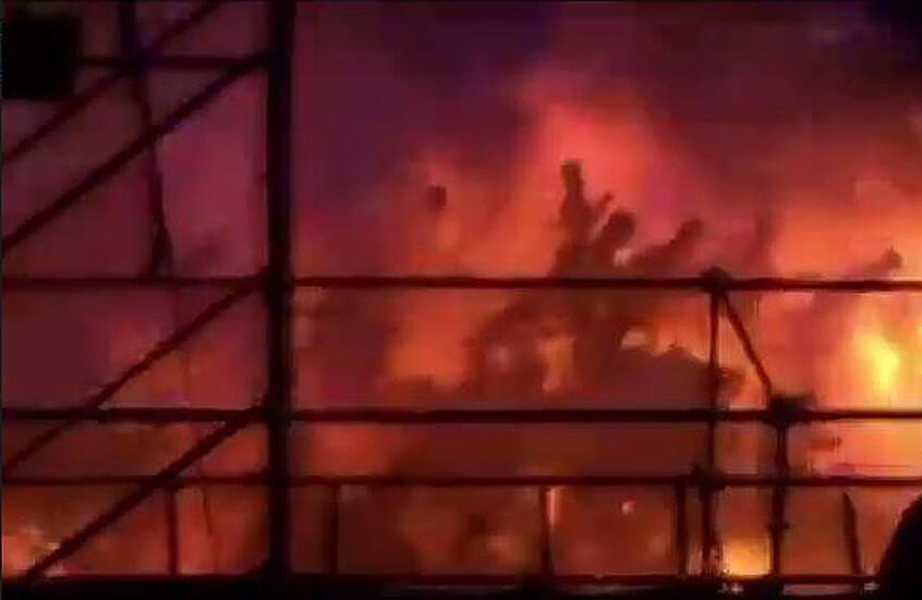 اندلاع حريق بمحطة للطاقة النووية في جنوب تايوان (فيديو)