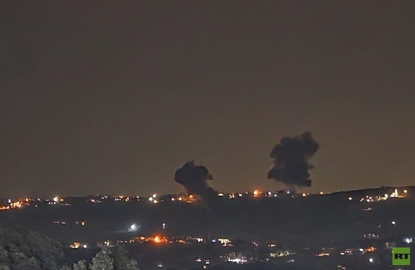 مراسلتنا: غارات إسرائيلية على جنوب لبنان (صور + فيديو)