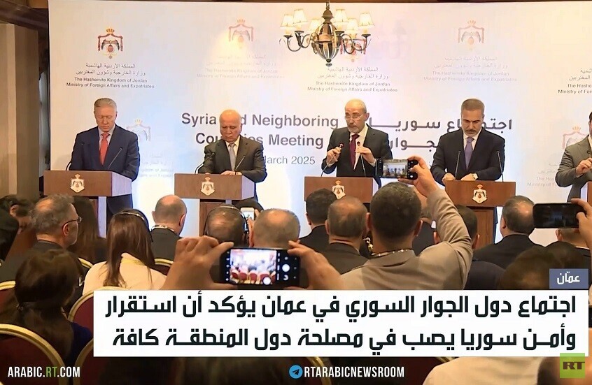 الصفدي: استقرار سوريا مصلحة لجيرانها