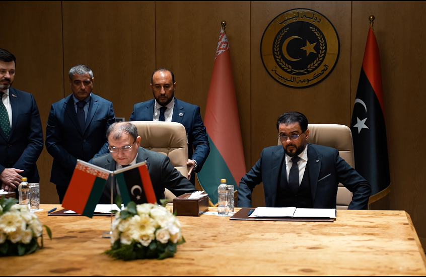 ليبيا وبيلاروس توقعان اتفاقية تعاون تشمل الزراعة والصناعة والصحة والتعليم (فيديو)