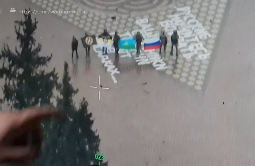 الجيش الروسي يرفع العلم وسط مدينة سودجا الاستراتيجية بمقاطعة كورسك