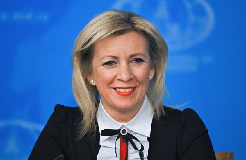 زاخاروفا تسخر من تصريحات زيلينسكي حول القرم ودونباس