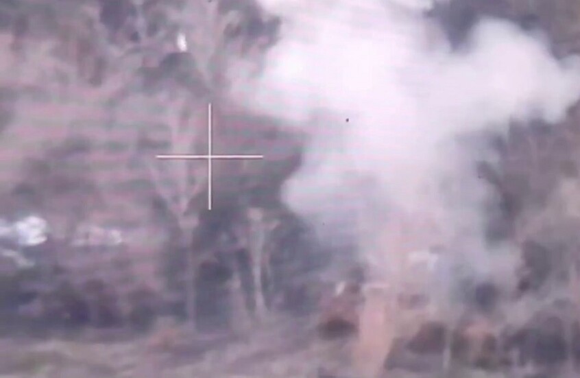 درونات روسية تدمر أرتالا أوكرانية خلال فرارها من مدينة سودجا في كورسك