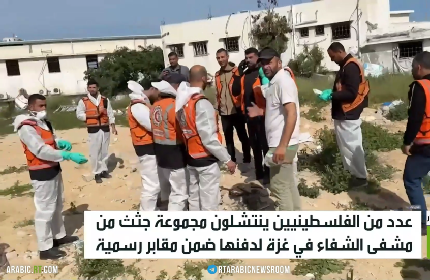 غزة.. مجمع الشفاء وتوثيق الجريمة