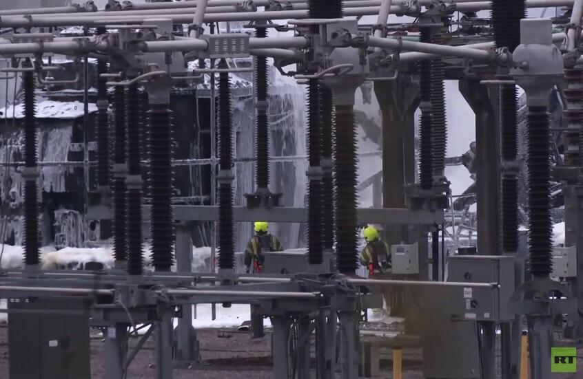 لندن.. حريق في مطار هيثرو