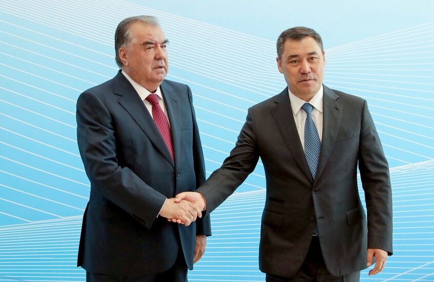 طاجيكستان وقرغيزستان توقعان بروتوكول ترسيم الحدود