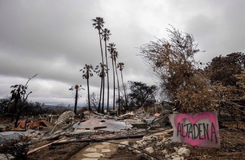 ارتفاع عدد قتلى حريق الغابات في لوس أنجلوس إلى 30 شخصا