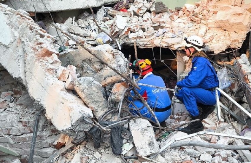 المنقذون الروس في ميانمار يفحصون 12 ألف متر مربع أخرى في المباني المتضررة من الزلزال