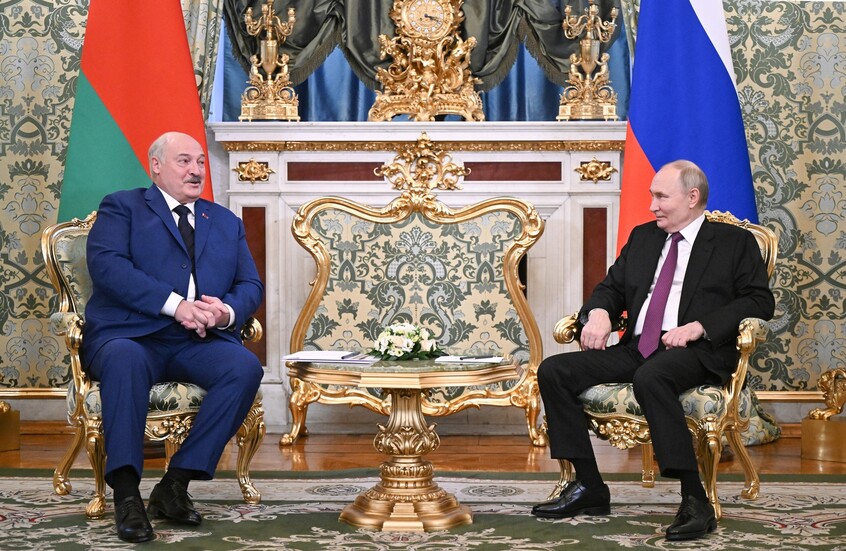وسائل إعلام: بوتين شكر لوكاشينكو على ضبط المتفجرات المتجهة إلى روسيا