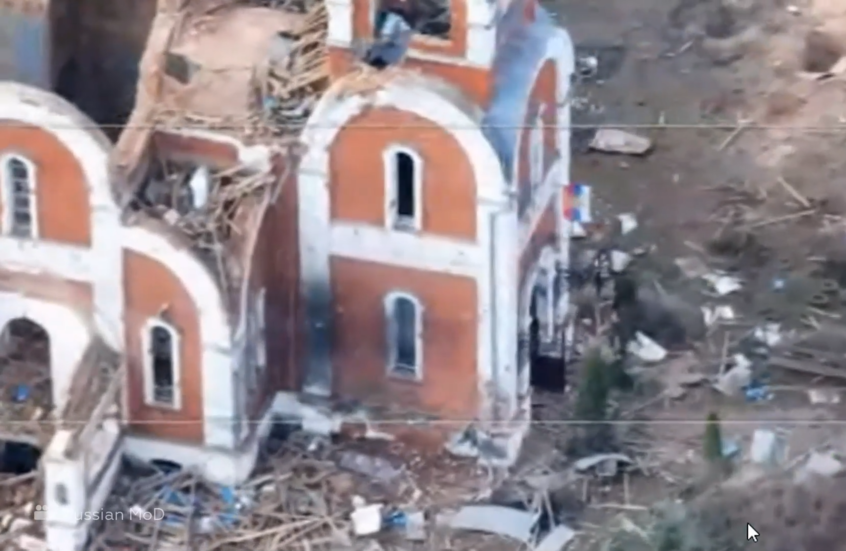 مشاهد لتحرير بلدة جديدة في مقاطعة كورسك الروسية
